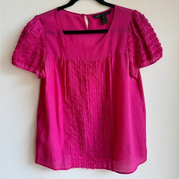 Marc By Marc Jacobs Fuchsia Blouse, size 10 - Picture 1 of 7